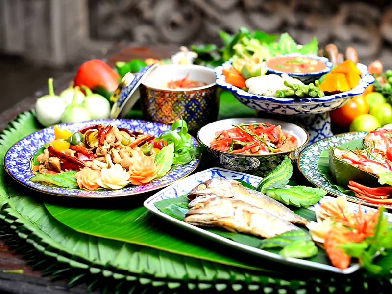 Тайская свадебная кухня