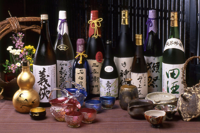 Алкогольные напитки в японском стиле